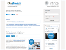 Tablet Screenshot of info.infiniteconferencing.com